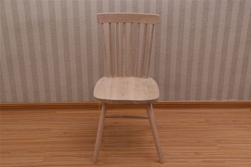 厂家生产批发进口优质橡木餐椅实木温莎椅白茬椅子美式实木餐椅